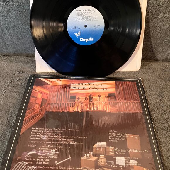 JETHRO TULL Vinyl Record Albums (33s/LPs)), Lot of 3: H Horses/Minstrel/Thick - Picture 3 of 4